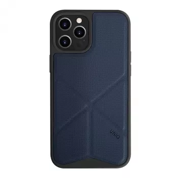 UNIQ Transforma Folio-ümbris iPhone 12 Pro Max jaoks - Elektrisinine