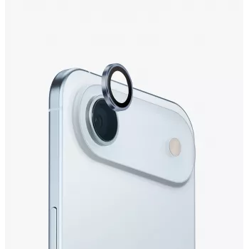 UNIQ Optix Aluminium kaamera objektiivi kaitseklaas aplikatsiooniga Apple iPhone Airile, hõbedane