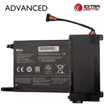 Extra Digital Advanced sülearvuti aku Lenovo L14S4P22 jaoks – 4750mAh, 14.4V, 68.4Wh, 4-rakuline Li-ion
