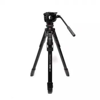 Manfrotto MKONEVA-500X Hübriid foto-video kolmjalg vedelpeaga, 5-sektsioonilised alumiiniumist jalad, klapplukud, kiirkolonn, kandekott