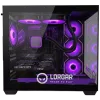 LORGAR ADVANCED A201 mänguarvuti - AMD Ryzen 5 7500F, GeForce RTX 5060 Ti 16GB, 32GB DDR5 6400MHz, 1TB NVMe SSD, 750W PSU, 240mm AIO, must