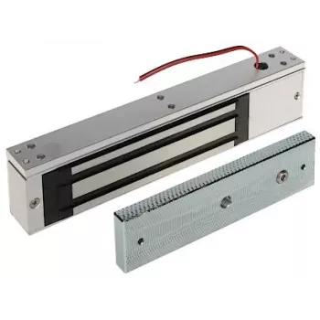 INNE ZE-320 Elektromagnetiline lukk, 300 kg hoidmisjõud, 12/24V DC, fail-safe, pinnale paigaldatav