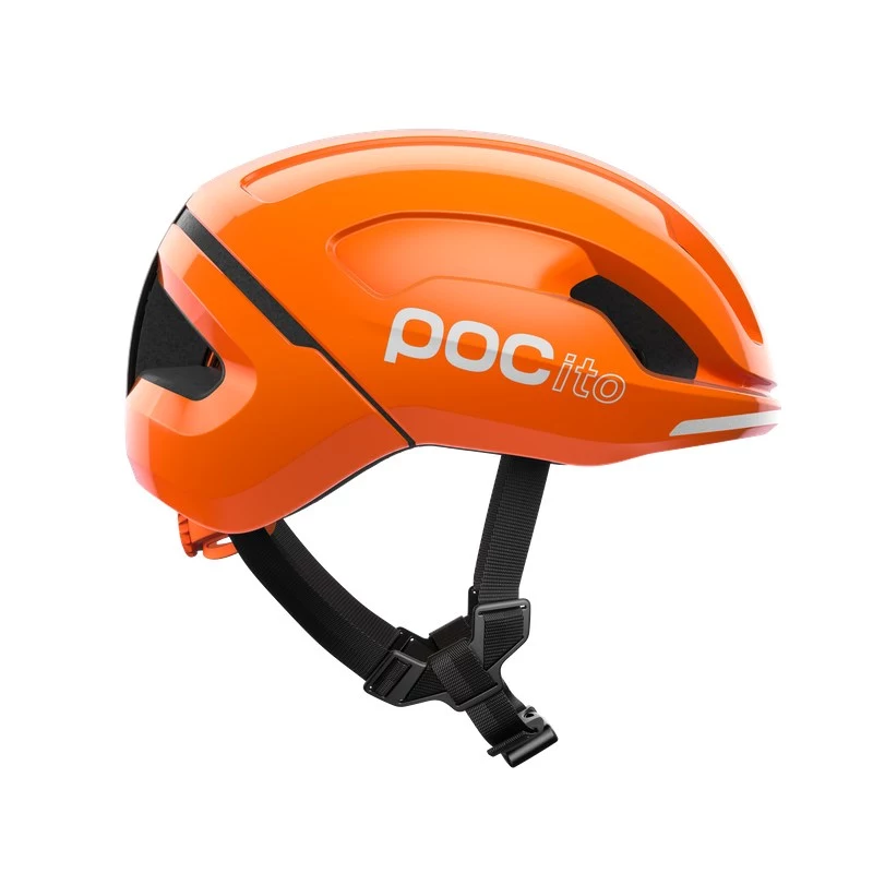 POC POCito Omne MIPS laste jalgrattakiiver - fluorestseeruv oranž - XS (48-52 cm)