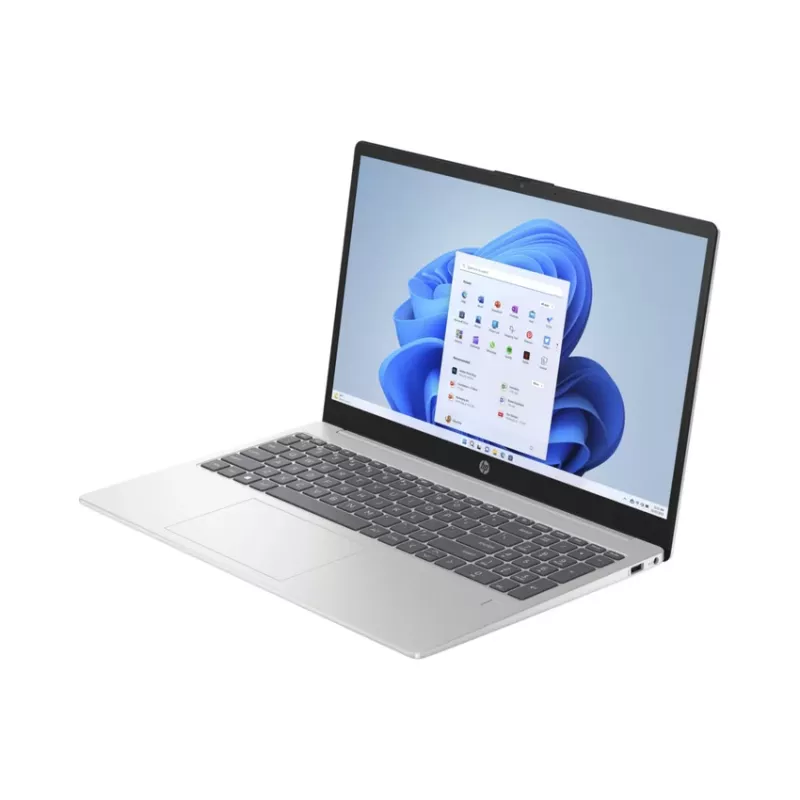 HP 15-fd0064nx 15,6 inch FHD sülearvuti - Intel Core i3-1315U, 8GB RAM, 256GB SSD, Windows 11 Home, hõbedane
