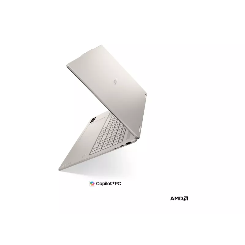 Lenovo Yoga 7 2-in-1 16AGP11 AMD 16 inch OLED puutetundlik sülearvuti - Ryzen AI 7 445, 16GB muutmälu, 512GB SSD, Windows 11 Home, Seashell