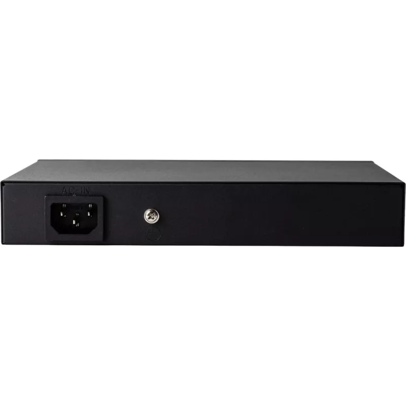 GETFORT GF-110-8PG-S-120 10 pordiga Gigabit PoE+ lüliti, 8 PoE+ porti, 1 üleslülitus, 1 SFP, 120W eelarve, haldamata, ventilaatorita, lauaarvuti