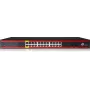 GETFORT GF-124-24PG-2S-400 24-pordiline Gigabit PoE+ lüliti 2 SFP üleslingiga, 400W eelarve, riiulisse paigaldatav