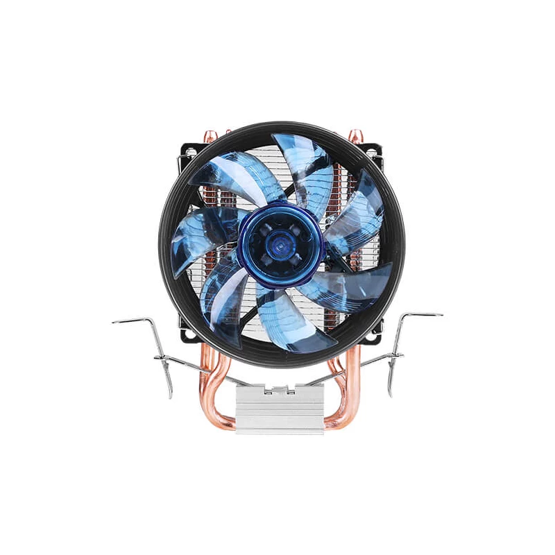 Antec A30 PRO 95W CPU õhujahuti 92mm sinise LED-ventilaatoriga, 2 vasksoojustoruga, toetab Intel LGA 1200/115x/775 & AMD AM4/AM3+/AM2+