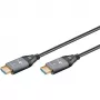GOOBAY Optical Hybrid Ultra High-Speed HDMI-kaabel (AOC) 8K / 60Hz - 20m, 48 Gbit/s, must/hall