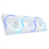 ASUS ROG Strix GR120 ARGB Reverse White 3in1 korpusiventilaatori komplekt, 120mm PWM, 2500 RPM, 70.38 CFM, 3.88 mmH2O, Fluid Dynamic Bearing, Aura Sync