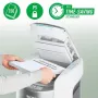 Leitz IQ Optimax AutoFeed 150 Micro-Cut paberihundija P-5, 150 lehte automaatse etteandega, 26L prügikast, must