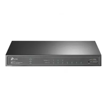 TP-Link Omada SG2008P 10-pordiline Gigabit nutikas PoE+ lüliti, 8× PoE+ 61W, 2× SFP, Cloud SDN, ventilaatorita, V3.3
