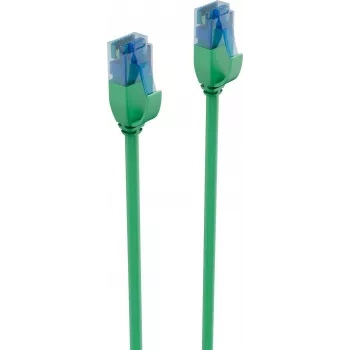 ShiverPeaks BS08-22023 Cat.6 U/UTP Slim Ethernet Patch-kaabel, 0,25 m, roheline