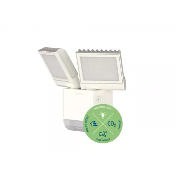THEBEN theLeda S17-100 WH LED prožektor liikumisanduriga seinale kinnitamiseks 17W