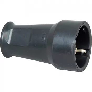 Kopp SEBS ohutuskontaktühendus, kuni 3x1,5mm², must