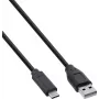 InLine® USB 2.0 kaabel, USB-C – A pistikuga, must, 2m, 80 tk hulgipakend