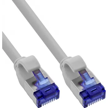 90-osaline hulgipakend InLine Slim Cat.6A S/FTP LSZH patch-kaabel, 2m, hall