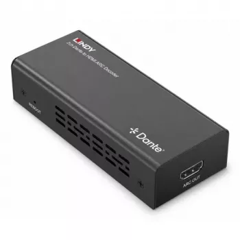 Lindy 2ch Dante to HDMI ARC dekooder