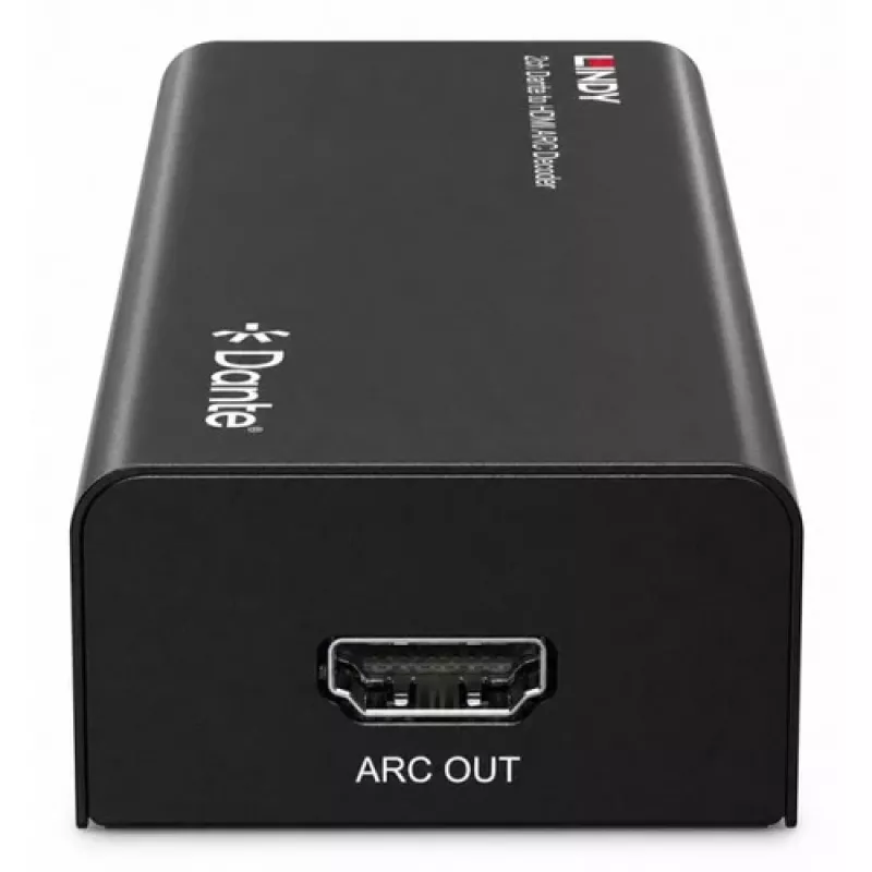 Lindy 2ch Dante to HDMI ARC dekooder