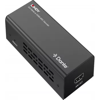 Lindy 2ch Dante to HDMI ARC dekooder