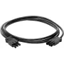 Kopp ühenduskaabel, ühilduv GST-pistikusüsteemiga, M/M, 1,5 mm², 3 m, must