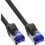 150 tk B-Pack InLine® Slim Cat.6A S/FTP LSZH Patch-kaabel must 0,30 m