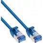 InLine® Slim Cat.6A U/FTP Patch-kaabel, 2m, sinine, 10GbE, LSZH
