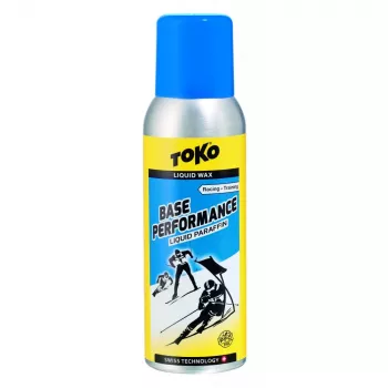 TOKO Base Performance vedel parafiin sinine suusavaha 125 ml - külmadeks oludeks