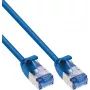 InLine® Slim U/FTP Cat.6A patchkaabel, sinine, 10m, LSZH, 10Gbps