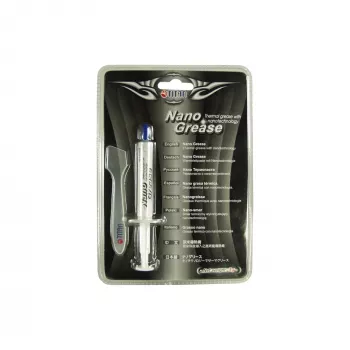 Titan Nano Grease termopasta 3g, 4.5 W/mK, mittejuhtiv, süstlaga aplikaator, TTG-G30030