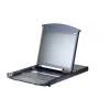 ATEN KL1108VN 8-pordiline 19 inch LCD KVM over IP lüliti, kahe siiniga, USA klaviatuur