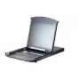 ATEN KL1108VN 8-pordiline 19 inch LCD KVM over IP lüliti, kahe siiniga, USA klaviatuur