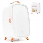 Rio FRBM-EU/1,0 6L Beauty Skincare Fridge LED-peegliga, valge