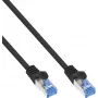 INLINE B-72603S Cat.6A S/FTP LSZH Patch-kaabel, CCA, must, 3m, 40-pakk