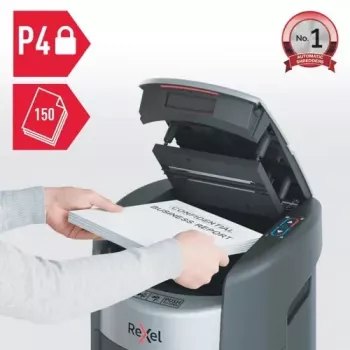 Rexel ShredMax AutoFeed+ 150X paberipurustaja, P-4, 150 lehte, 15 L prügikast