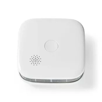 Nedis SmartLife Wi-Fi suitsuandur WIFIDS21WT3 - 3-pakk, fotoelektriline, 85 dB sireen, nutikad hoiatused, EN 14604 sertifitseeritud, valge