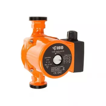 IBO OHI 25-40 180 tsirkulatsioonipump | 3-kiiruseline märgrootor | 4m tõstekõrgus | G 1 1/2 inch