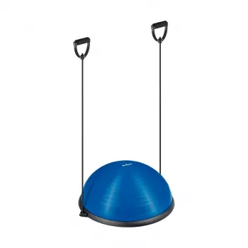 REBEL ACTIVE Poolkerge tasakaalutreener 58 cm pumbaga - must/sinine