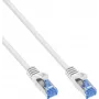 INLINE B-72614W Cat.6A S/FTP LSZH Patch-kaabel, CCA, valge, 1,5 m, 70-pakk