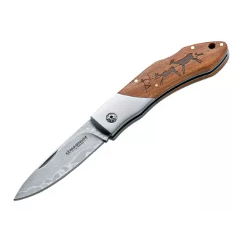 Boker Magnum Caveman Damascus taskenuga 01RY818DAM