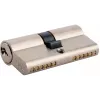 PSG 63.63030.MN Europrofiili topeltsilindrilukk, täismessing, satiin-nikkel, 30/30 mm, 3 võtit