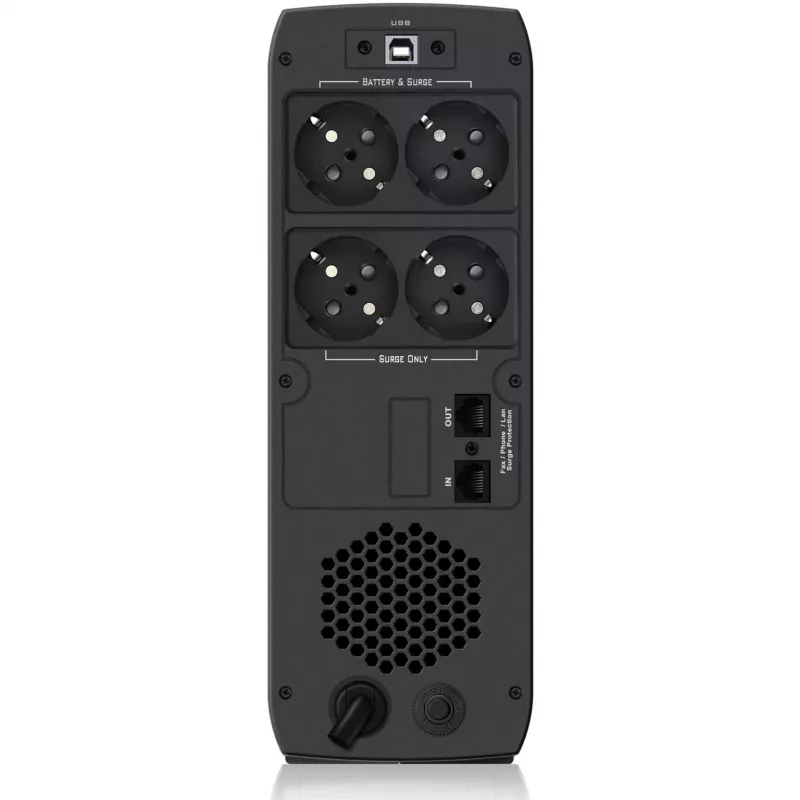 PowerWalker VI 800 CSW Line-Interactive UPS - 800VA/480W, 2 Schuko pistikupesa, AVR, USB