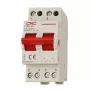 CNC EL240364 Modulaarne ümberlüliti YCBZ-40, 2-pooluseline, 40 A, 1-0-2, DIN-liistule paigaldatav