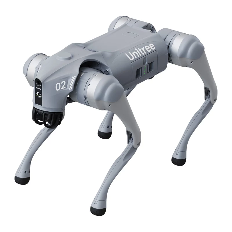 Unitree Go2 Pro neljajalgne robottkoer 4D LiDAR-i, 4K AI-kaamera, 48 TOPS AI, 12 DoF, IP67, 8000 mAh aku, Wi-Fi 6, Bluetooth 5.2, 3.5 m/s, 5 kg kandevõimega