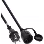 InLine® maanduskontaktiga pikendusjuhe, välitingimustesse IP44, puutekaitsega, 3m