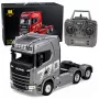 HUINA 32329 Scania 1:18 6-kanaliline RC veoauto Hall Hõbe