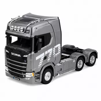 HUINA 32329 Scania 1:18 6-kanaliline RC veoauto Hall Hõbe