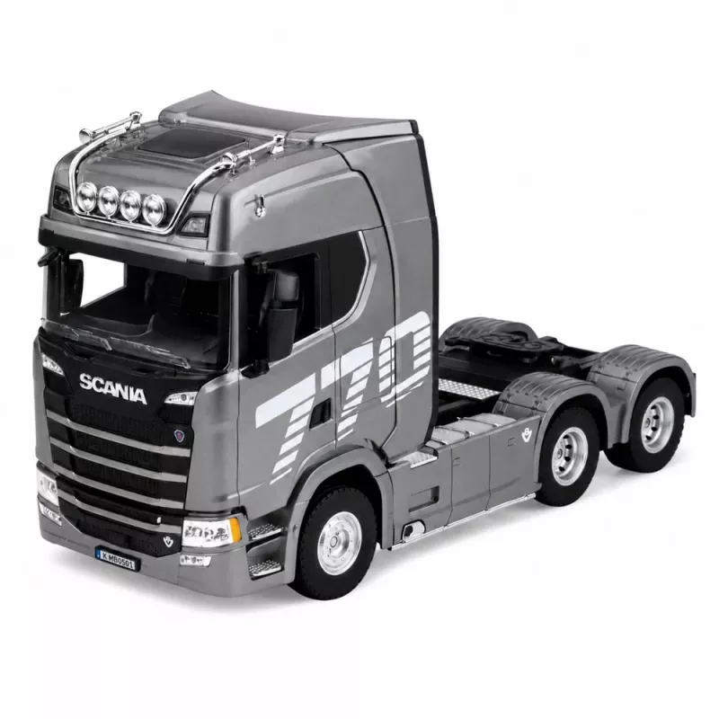 HUINA 32329 Scania 1:18 6-kanaliline RC veoauto Hall Hõbe