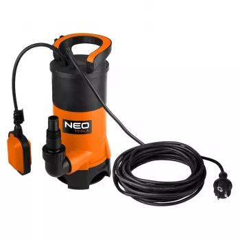 NEO TOOLS 900W sukelpump musta vee jaoks vooluhulgaga 16000 l/h ja ujuklülitiga
