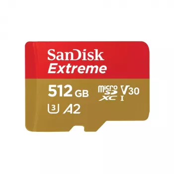 SanDisk Extreme Go A2 U3 V30 microSDXC 512GB mälukaart
